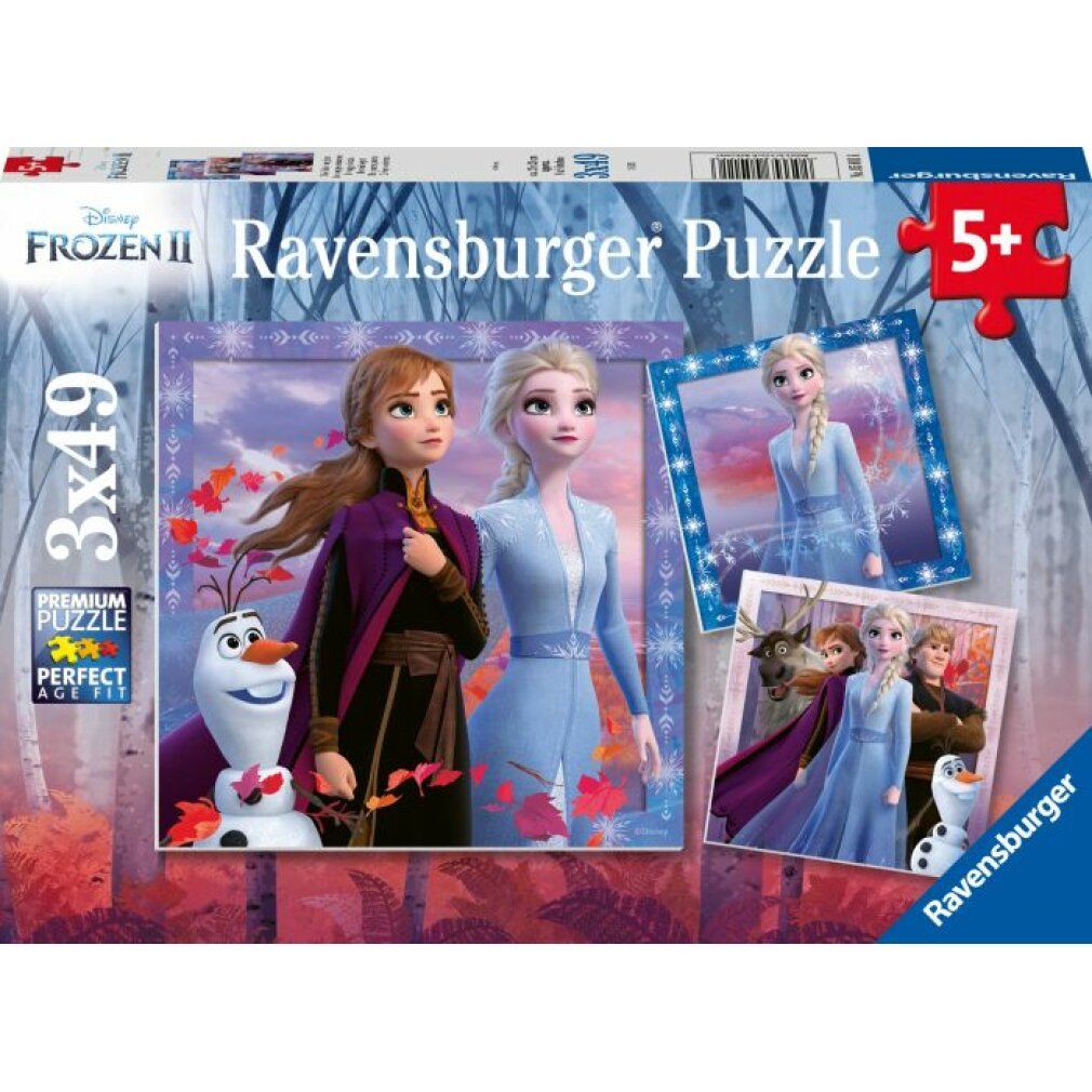 Puzzle per bambini Ravensburger - Frozen, Il viaggio ha inizio