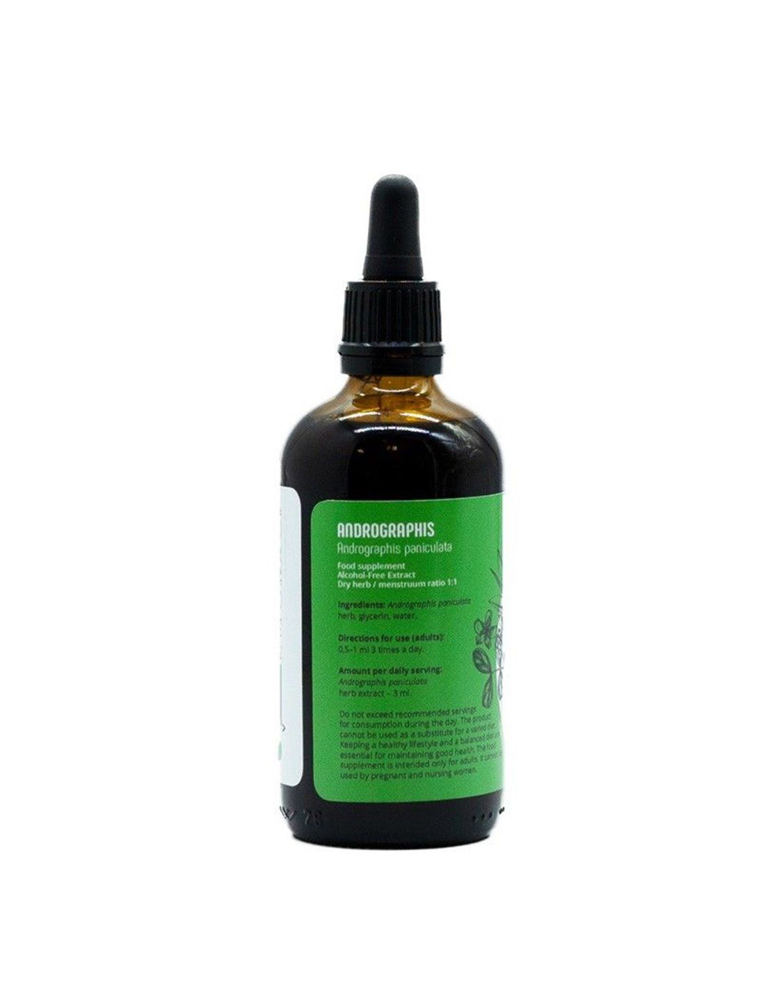 Lymeherbs Estratto senza alcool di Andrographis 1:1