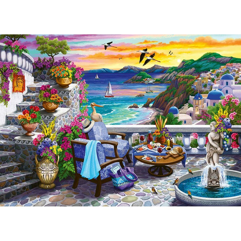 ravensburger Tramonto üover Santorini extra ück