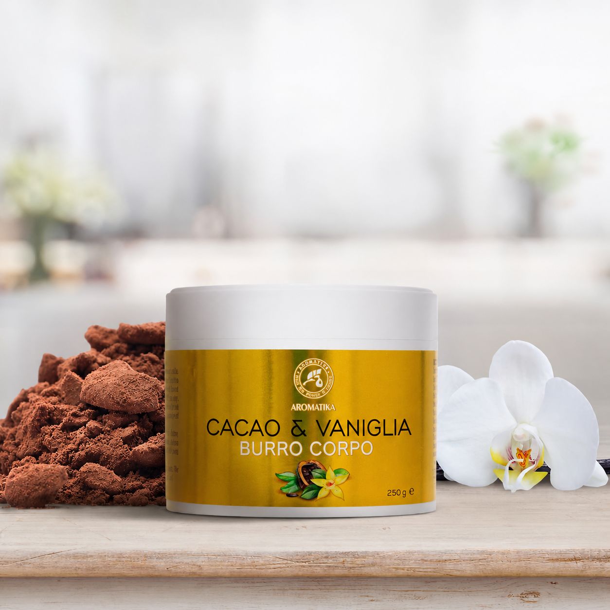 AROMATIKA Burro corpo cacao e vaniglia