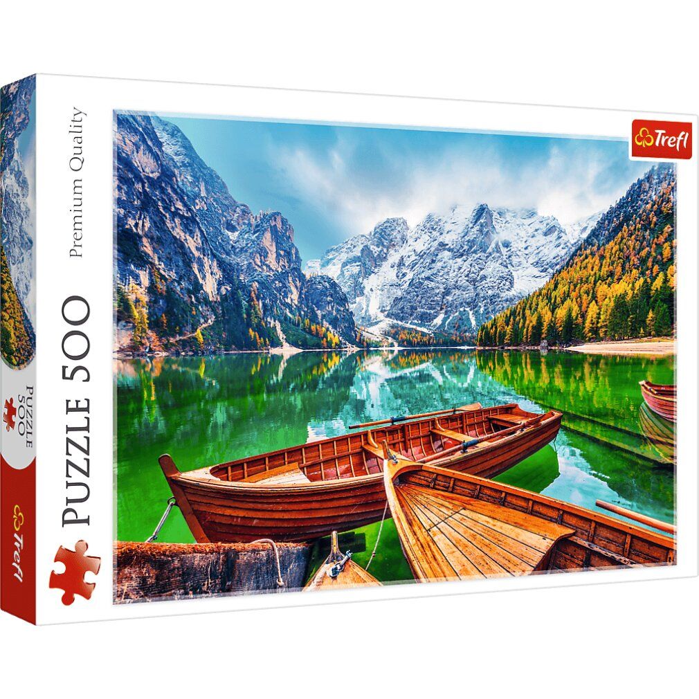 Puzzle trefl Pragser Wildsee, Italia 500 pezzi