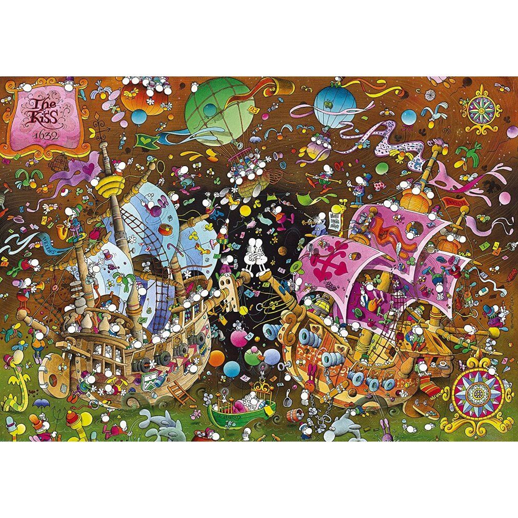 clementoni Puzzle Mordillo: Bacio 6000 pezzi