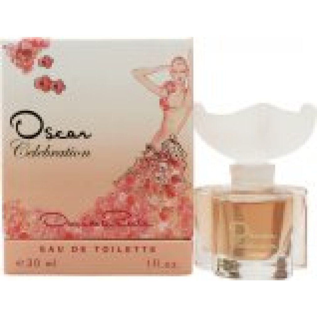 Flacone e confezione Oscar de la Renta Celebration Eau de Toilette.