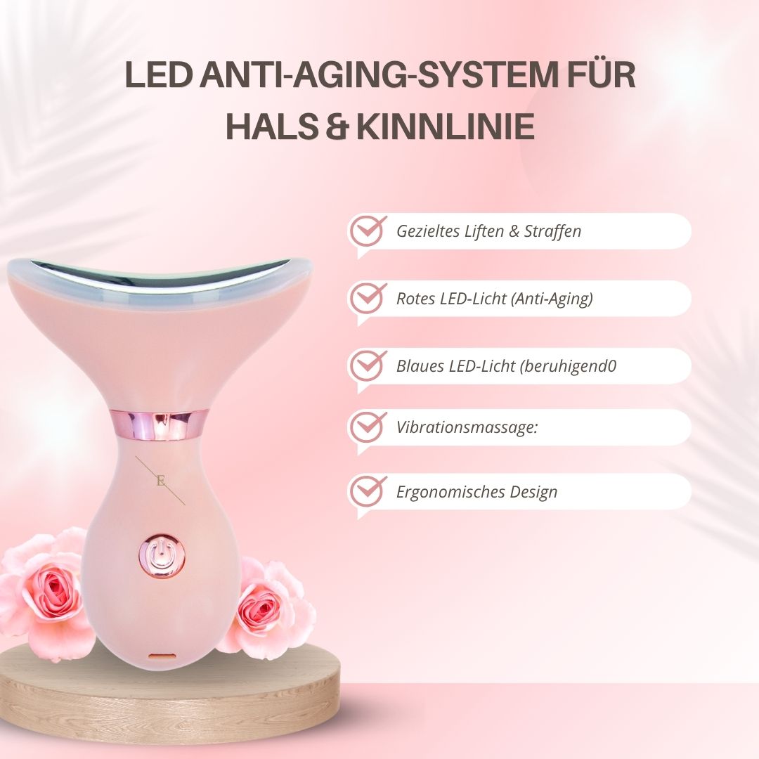 ErthSkin London Sistema anti-invecchiamento a LED Neck & Jawline Definer