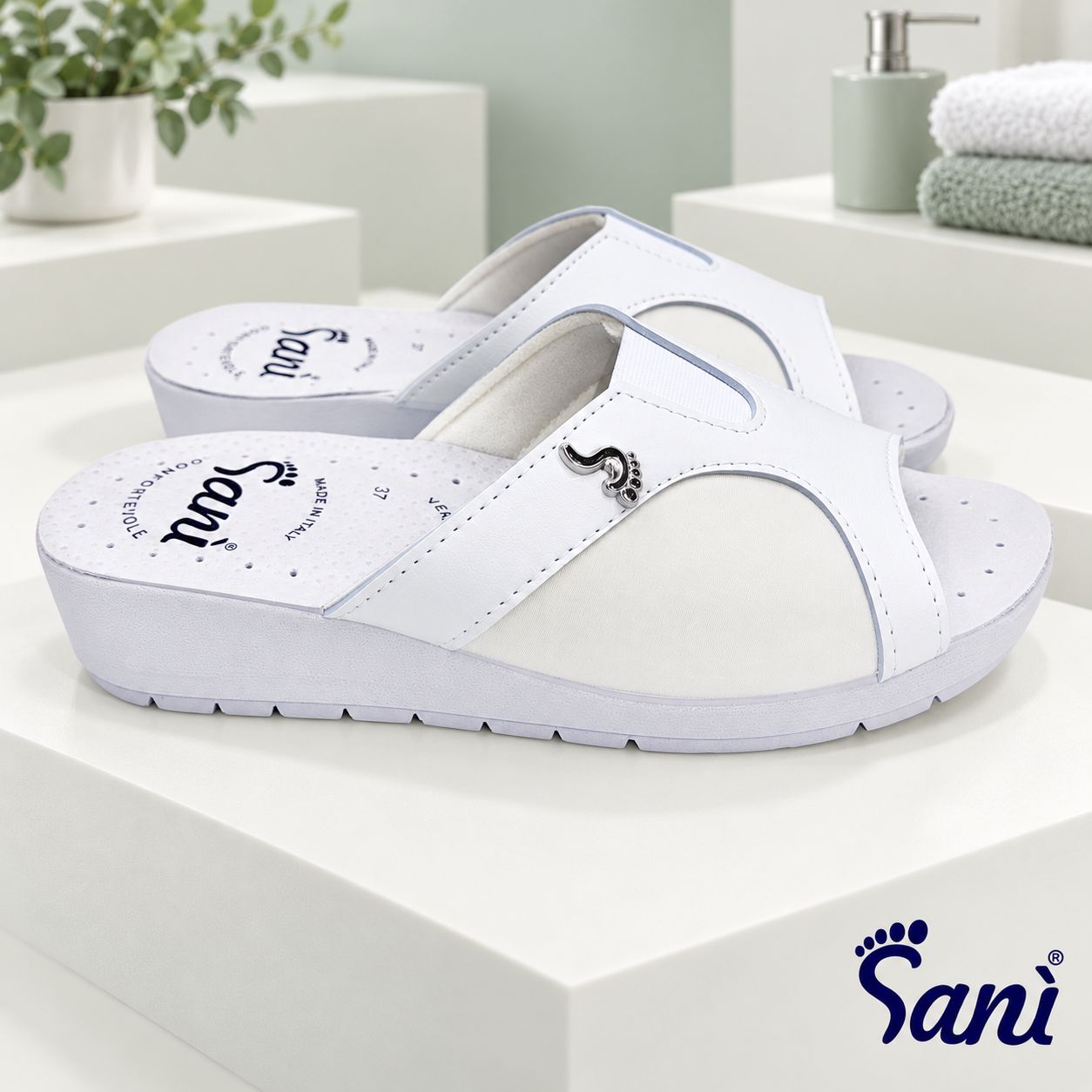 Sanì pantofola sanitaria da donna per alluce valgo