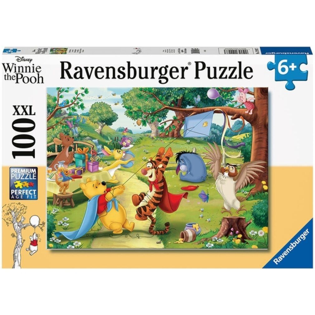 Puzzle per bambini Winnie the Pooh - Il salvataggio (100 pezzi)