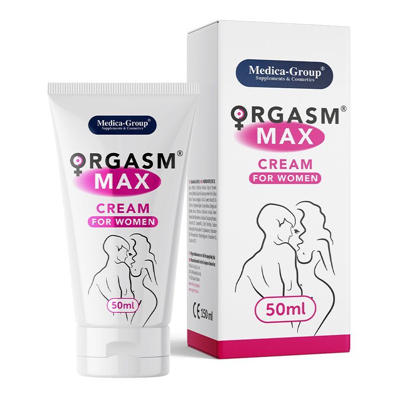 Medica-Group Orgasm Max Crema per donne, tubo e scatola da 50ml.