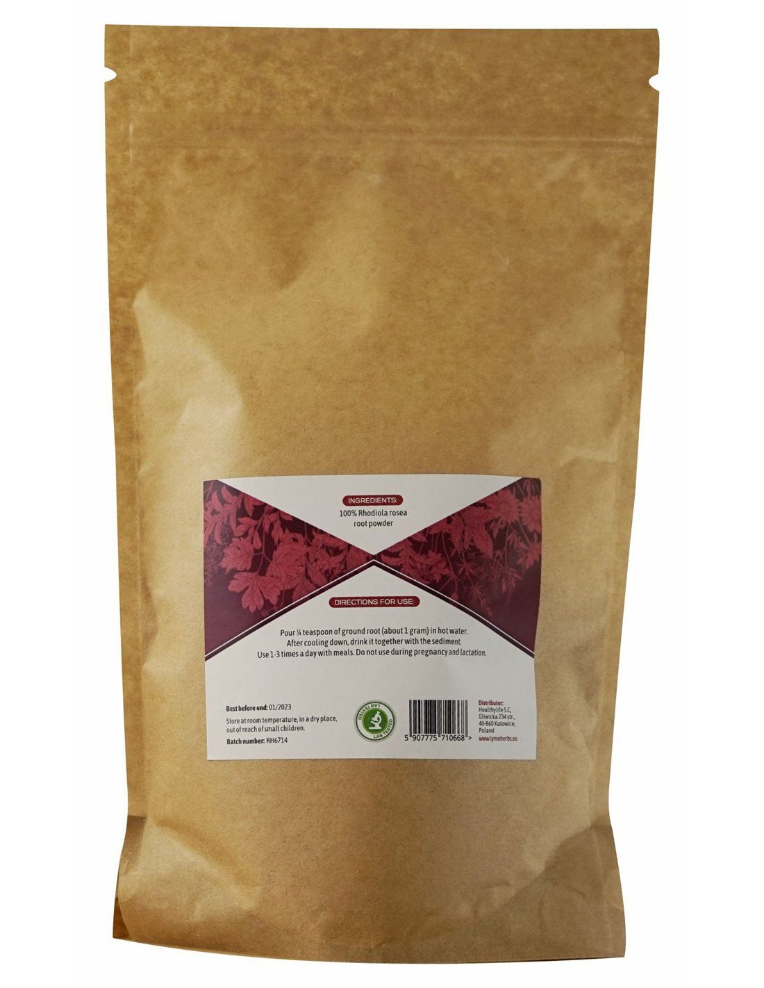 Lymeherbs Rhodiola rosea radice in polvere