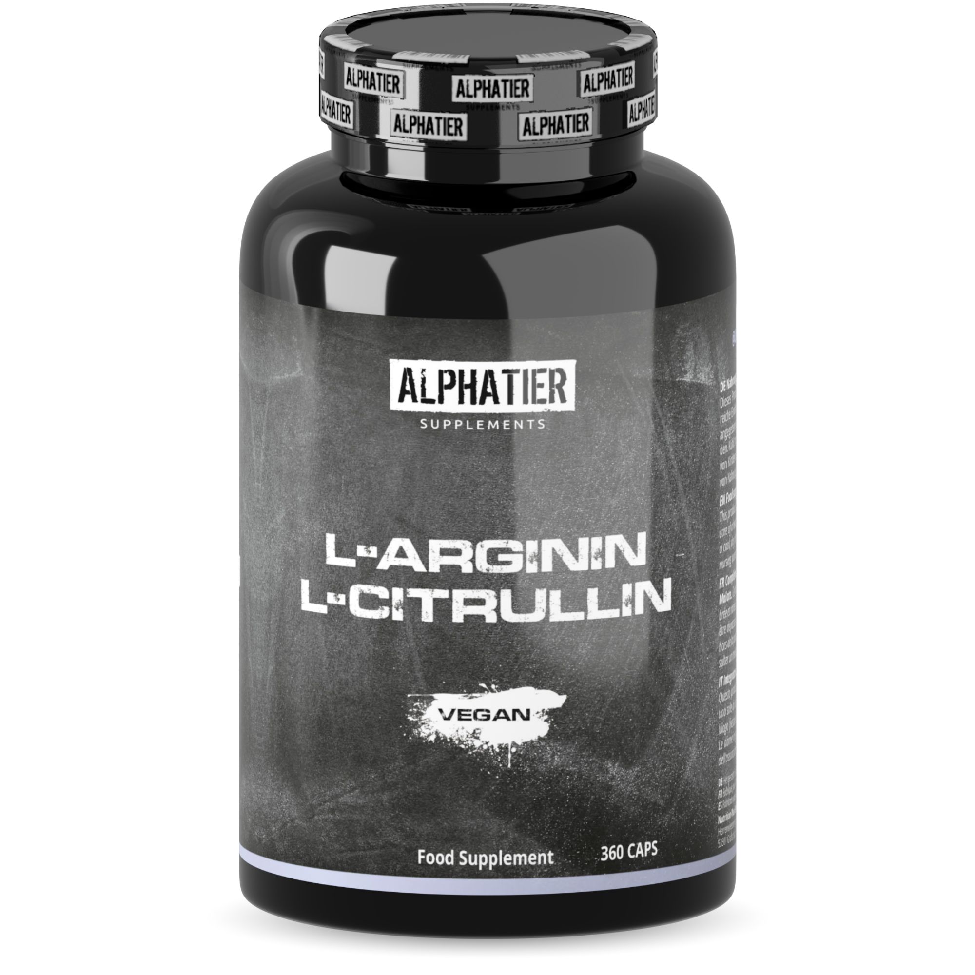 Alphatier Arginina Citrullina Capsule 360 pezzi Aminoacidi