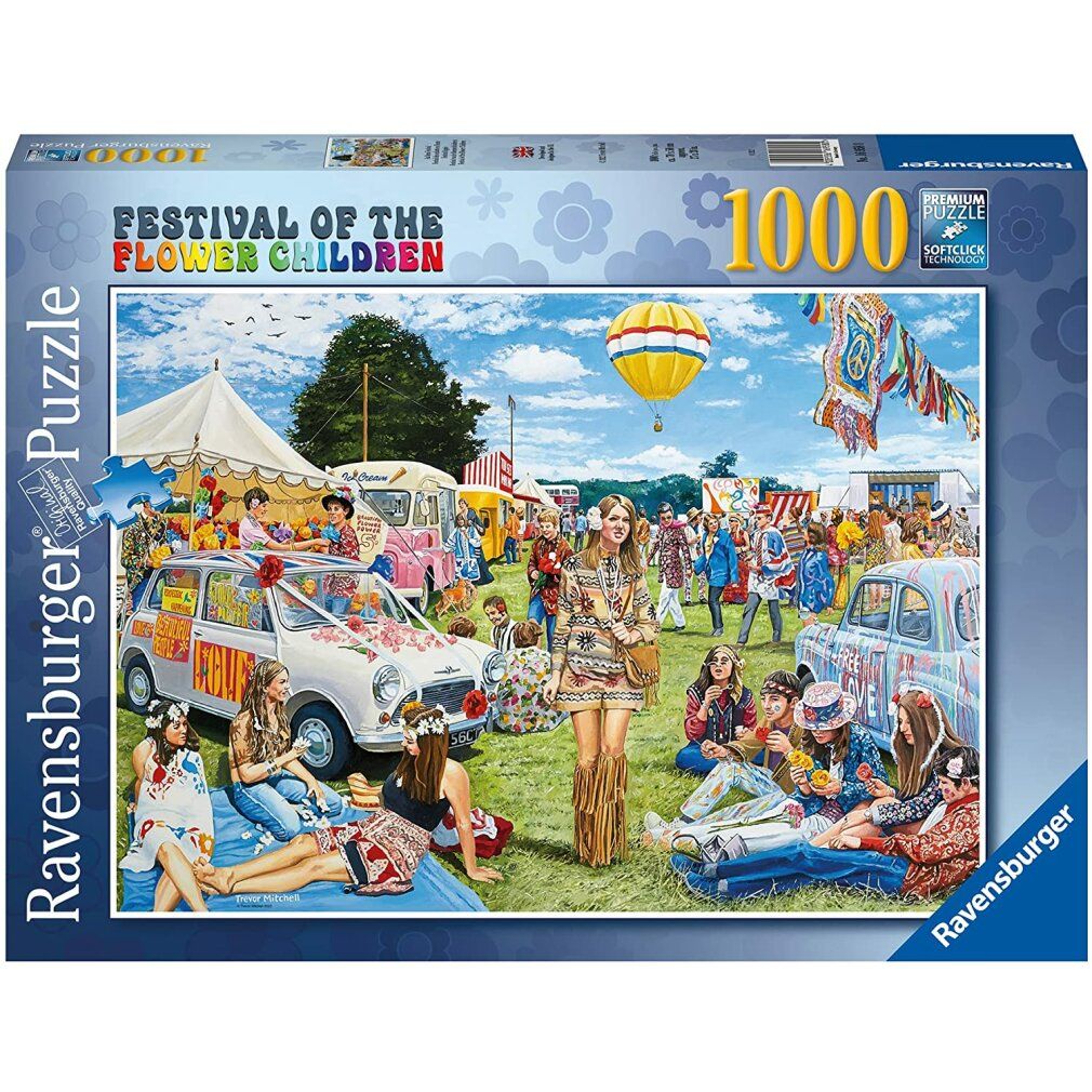 ravensburger Puzzle del Festival dei bambini in fiore 1000 pezzi