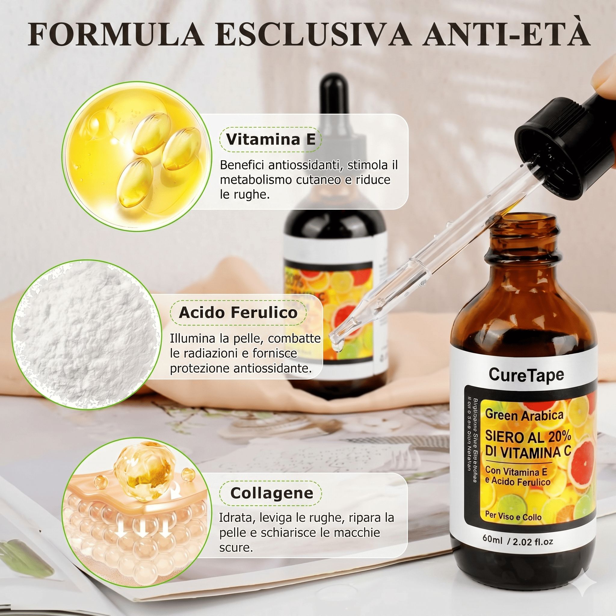 Abodiuss siero viso alla vitamina C