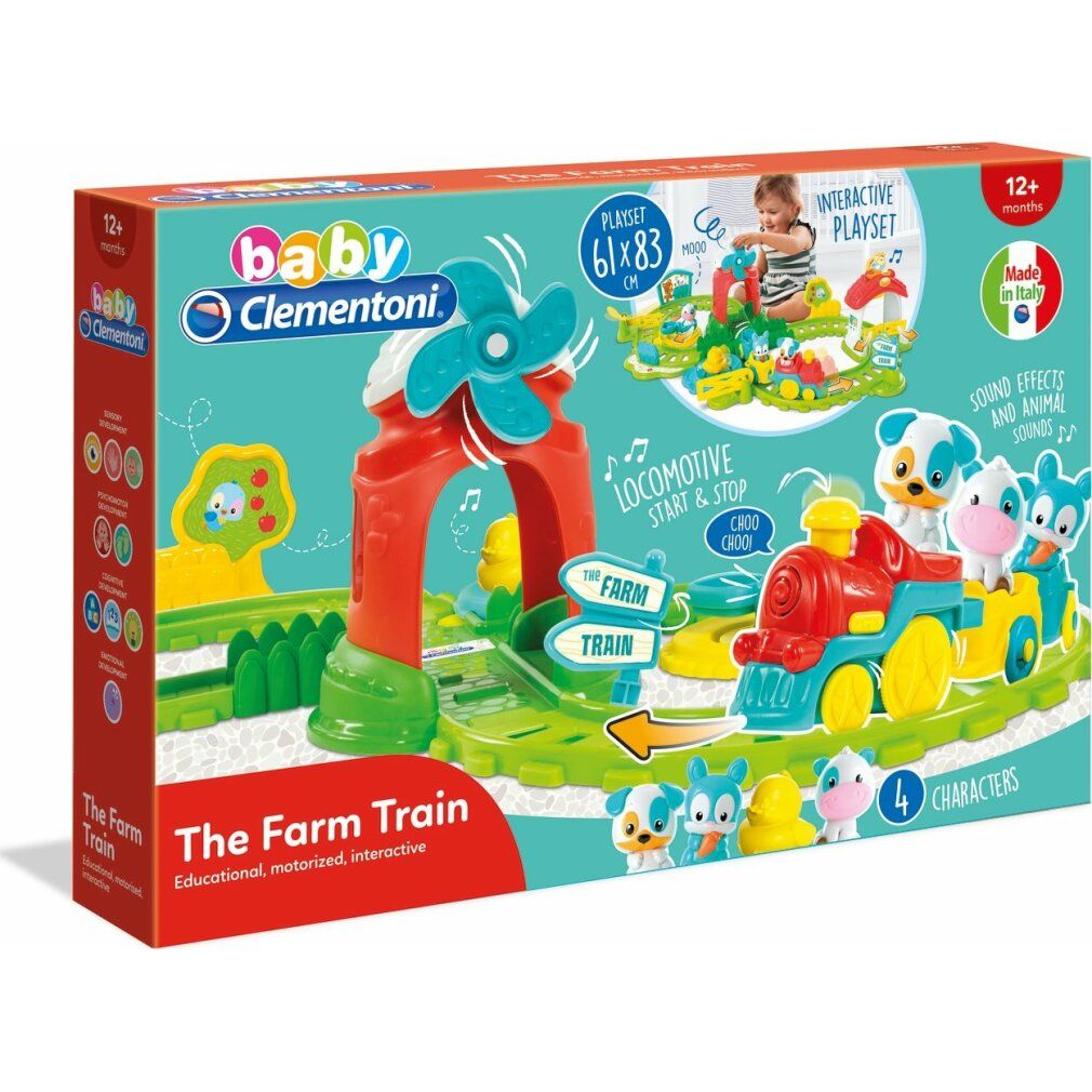 clementoni Set interattivo Train on the farm with sausages