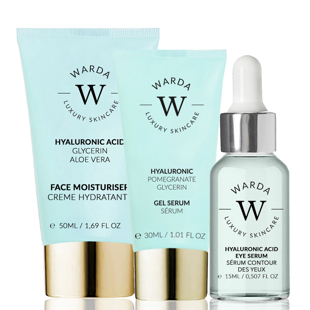 WLS MOISTURIZZATORE ACIDO IALURONICO PER L'IDRATAZIONE DELLA PELLE serum Anti-Aging set