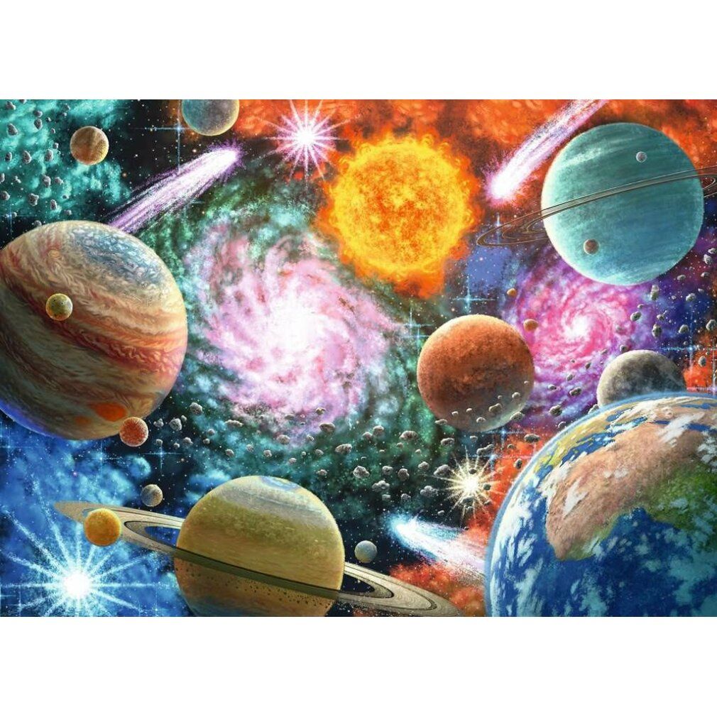 Puzzle per bambini stelle e pianeti (100 pezzi)