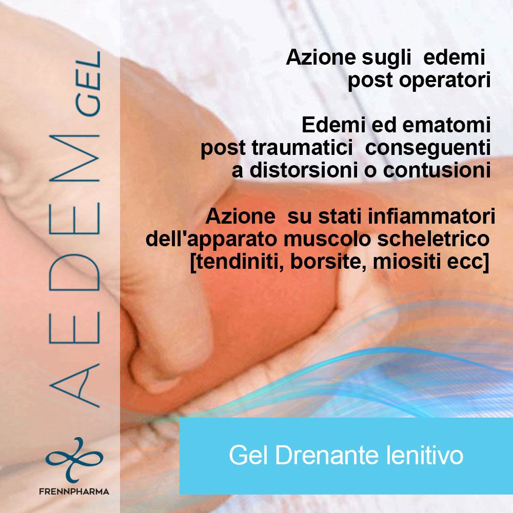 FRENNPHARMA  -Aedem gel drenante lenitivo