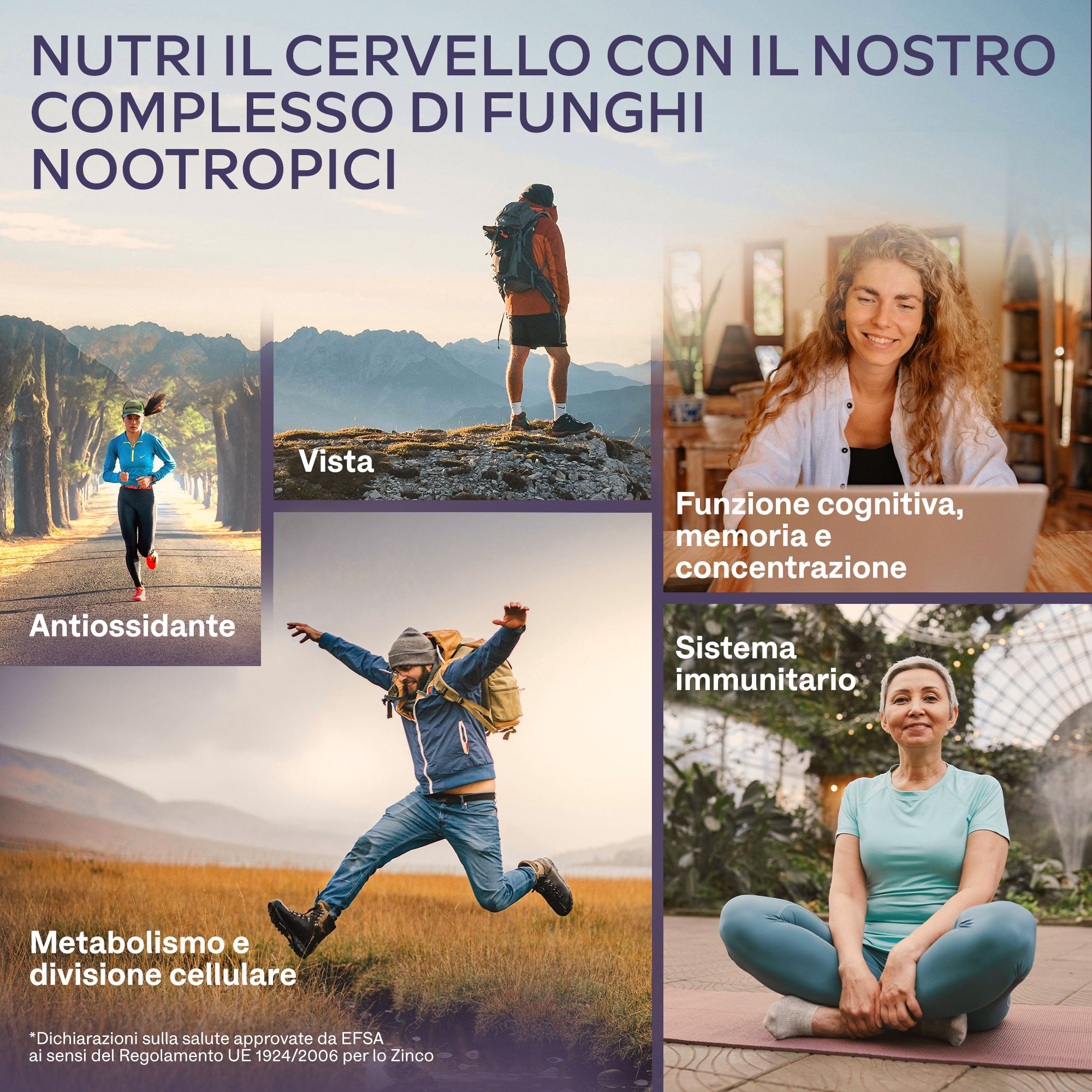 Capsule Aavalabs Lion's Mane con sigilli.