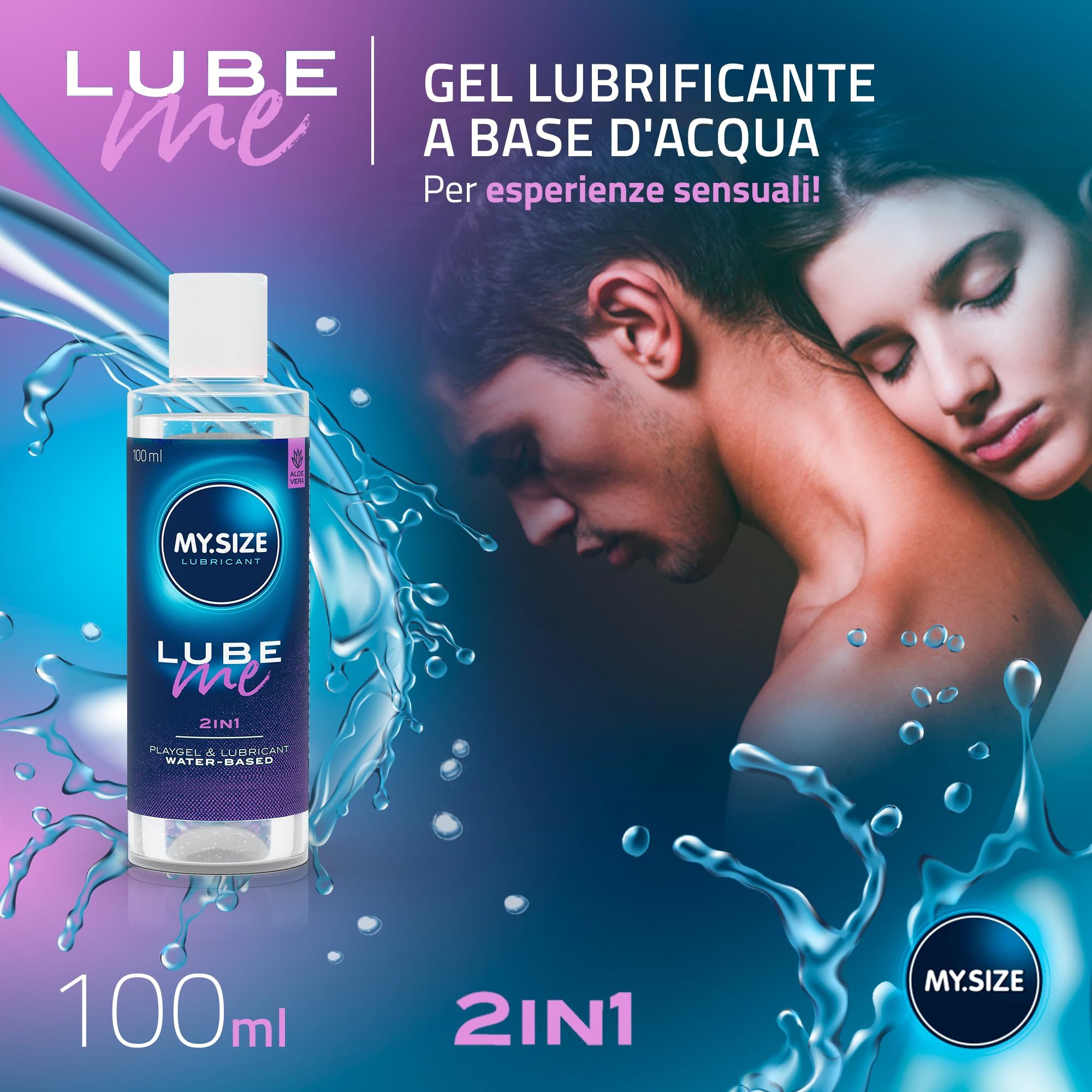 MY.SIZE Lube Me 2in1 Gel Lubrificante