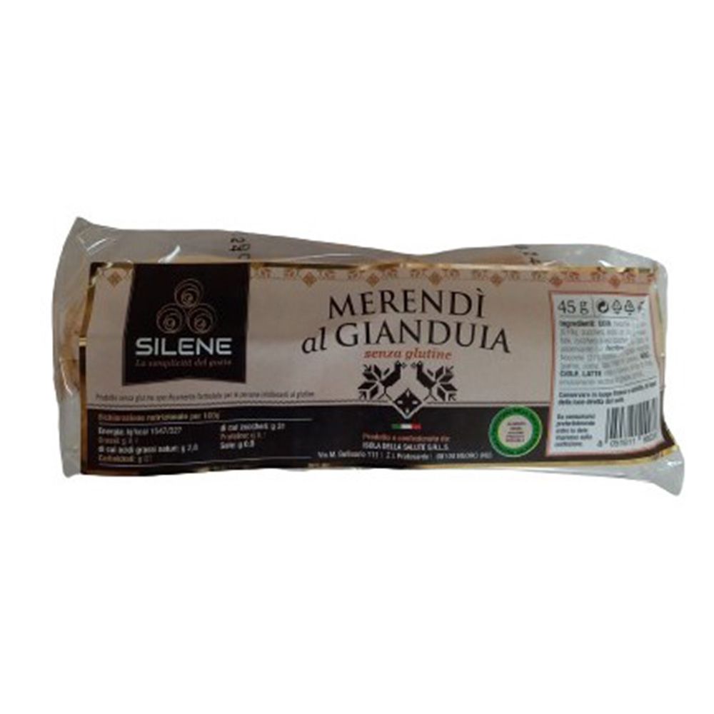 Merendì al Gianduia Monoporzione Senza Glutine - Silene L'Isola della Salute