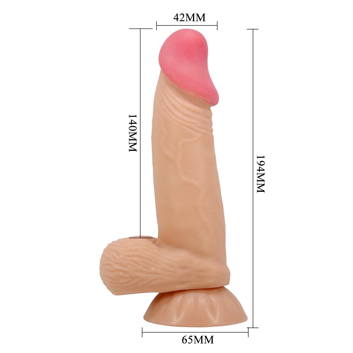 Dildo Realistico Duvall 19,4 cm