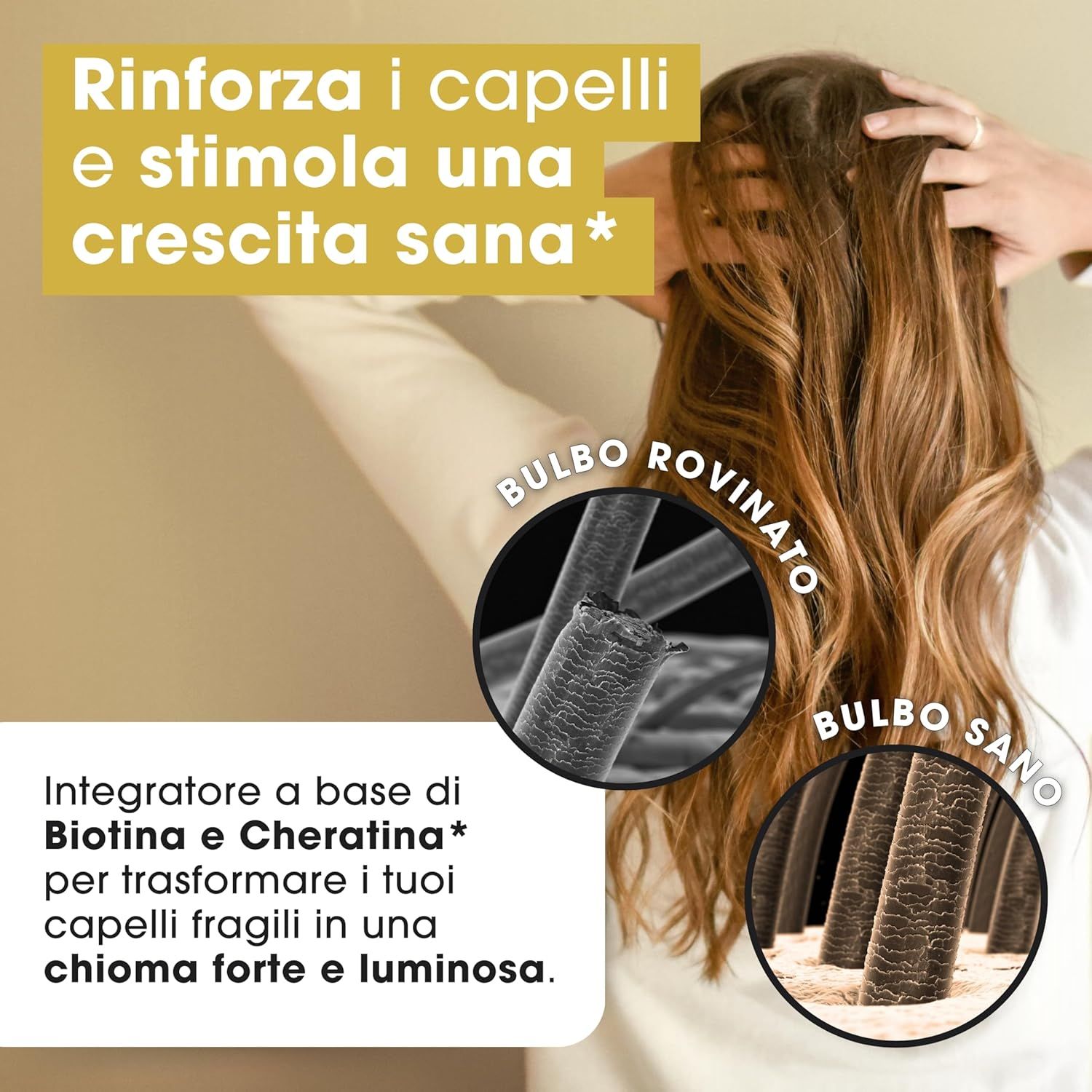 Cisbani Pharma Biotina Cheratina - integratore capelli e rinforzante unghie