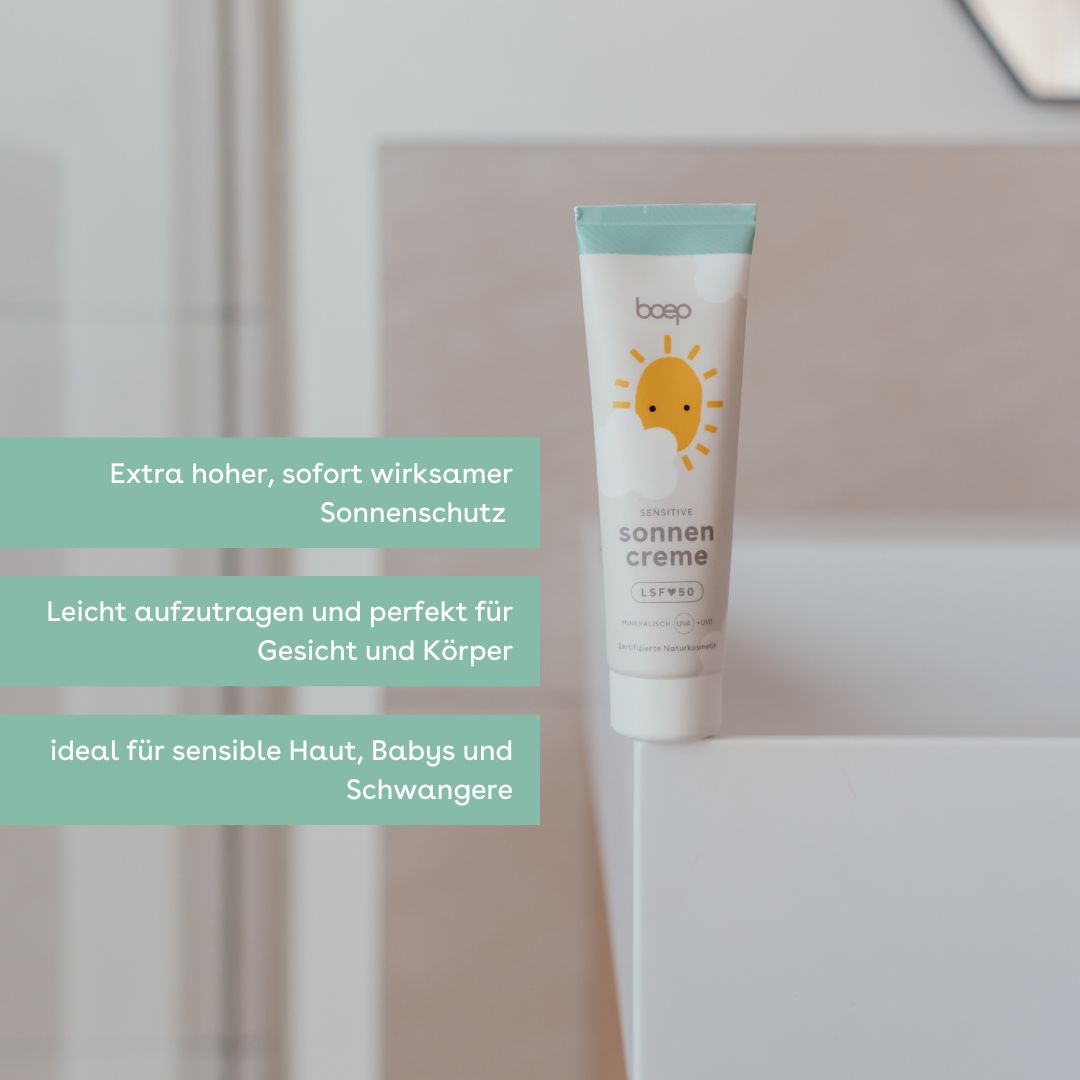 boep Crema solare sensibile SPF 50