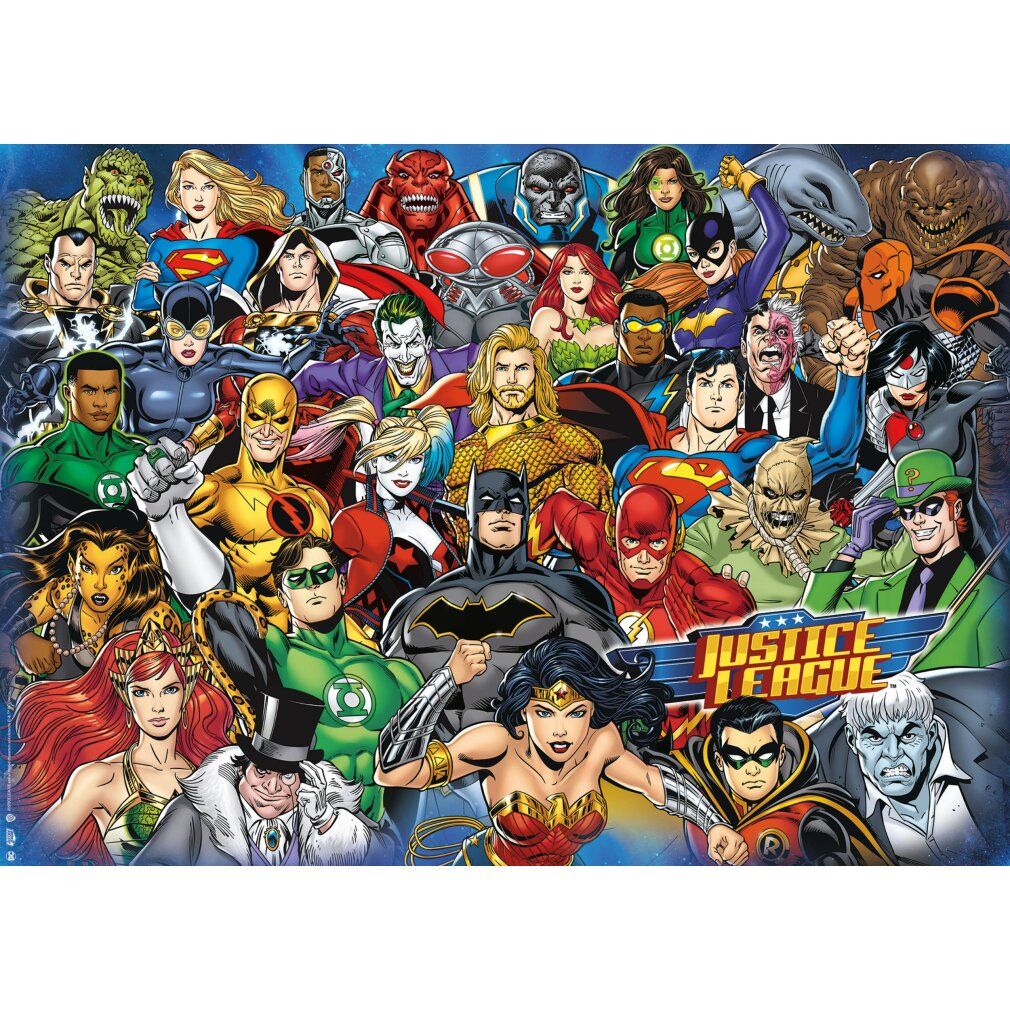 Puzzle sfida dc Comics ück