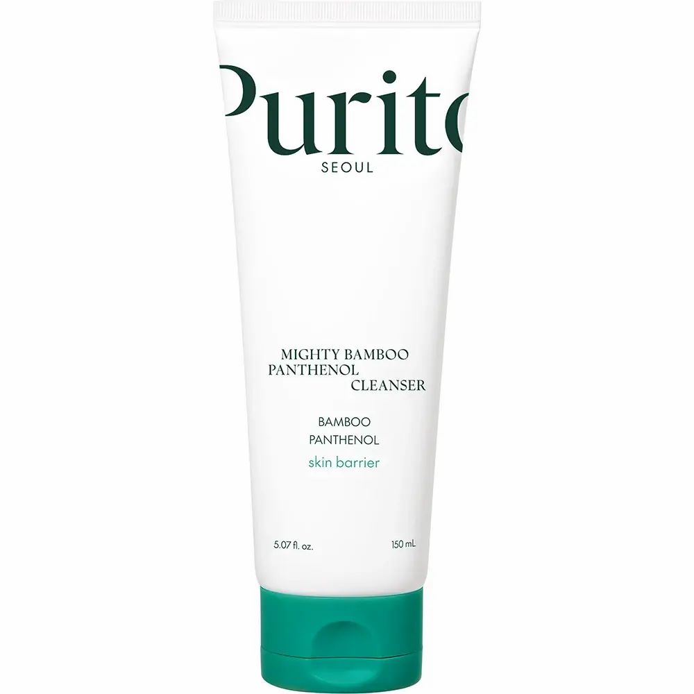 PURITO Mighty Bamboo Panthenol Cleanser – gel detergente delicato