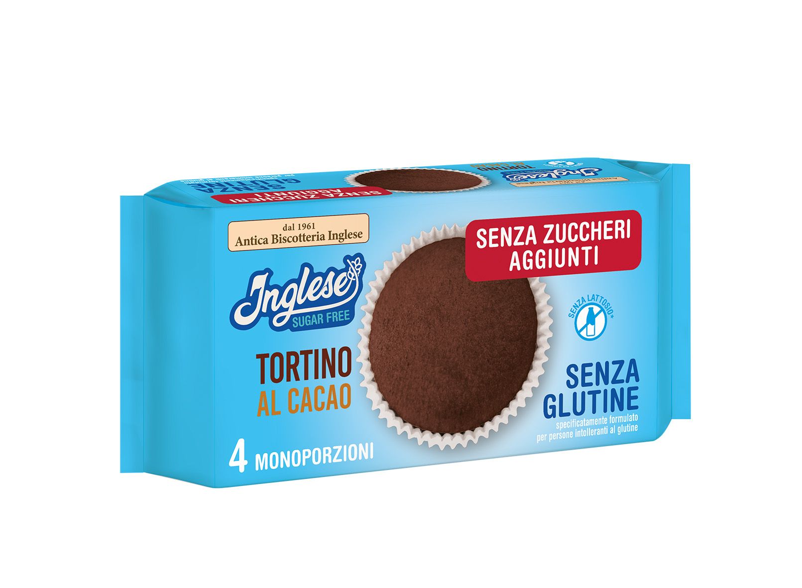 Tortino al Cacao Senza Zucchero - Inglese