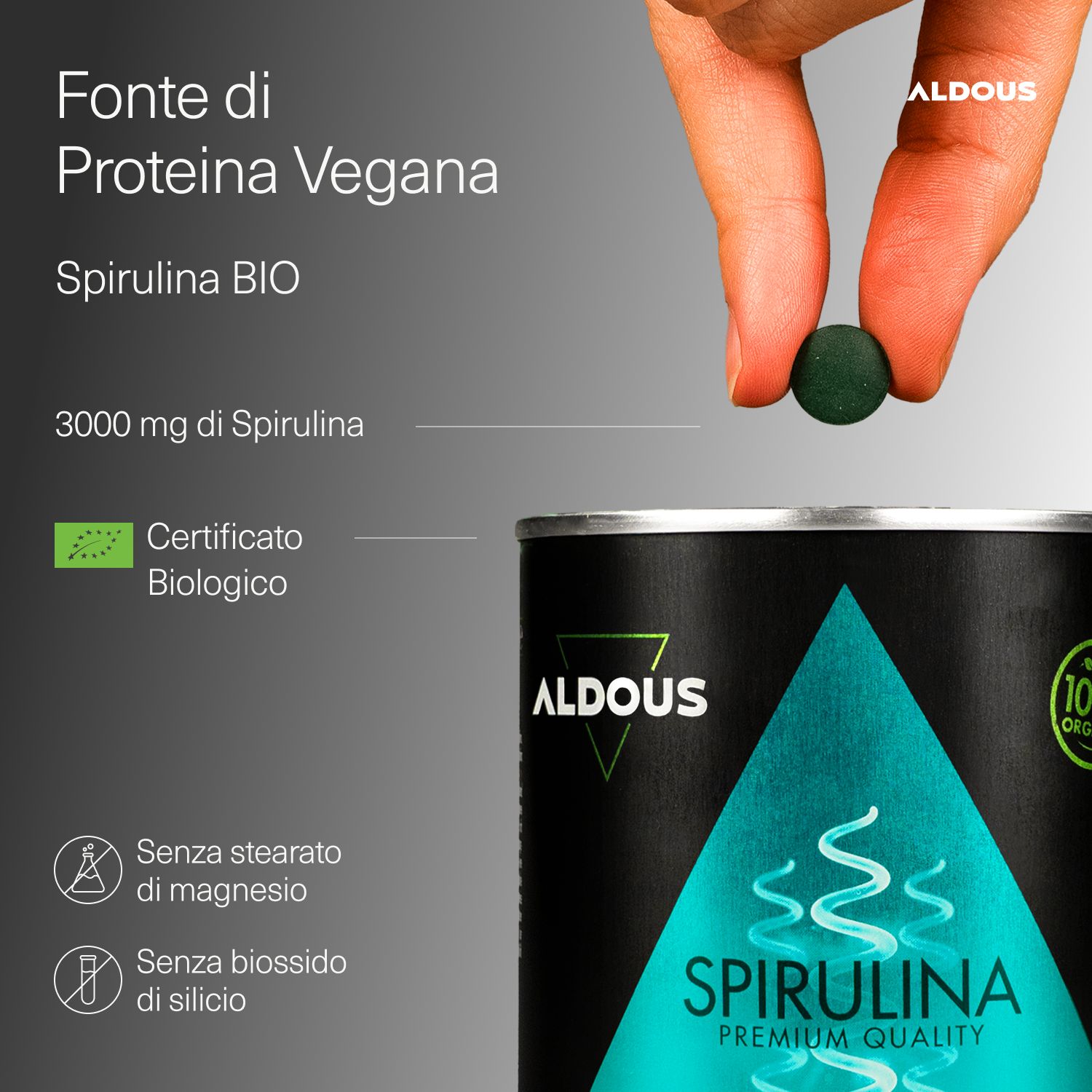 Aldous - Spirulina Bio - Depurativo