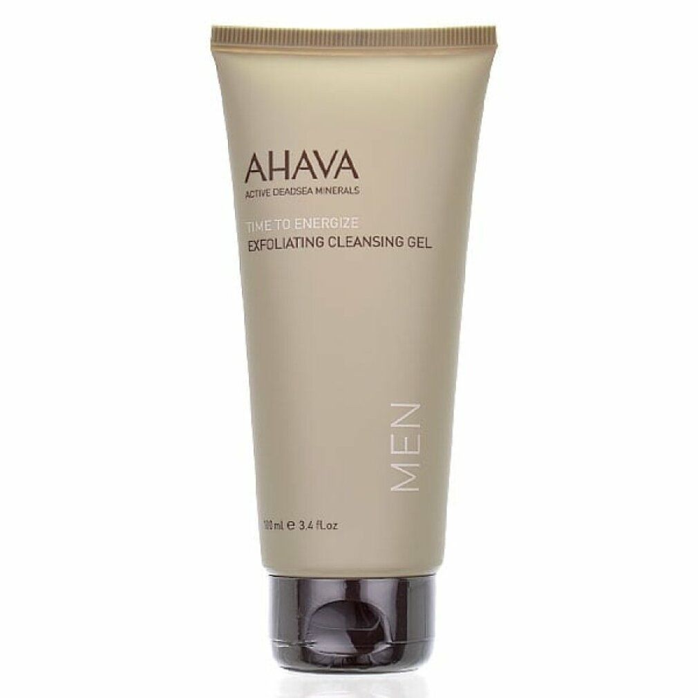 Tubo di Gel Detergente Esfoliante AHAVA Men. 100ml.
