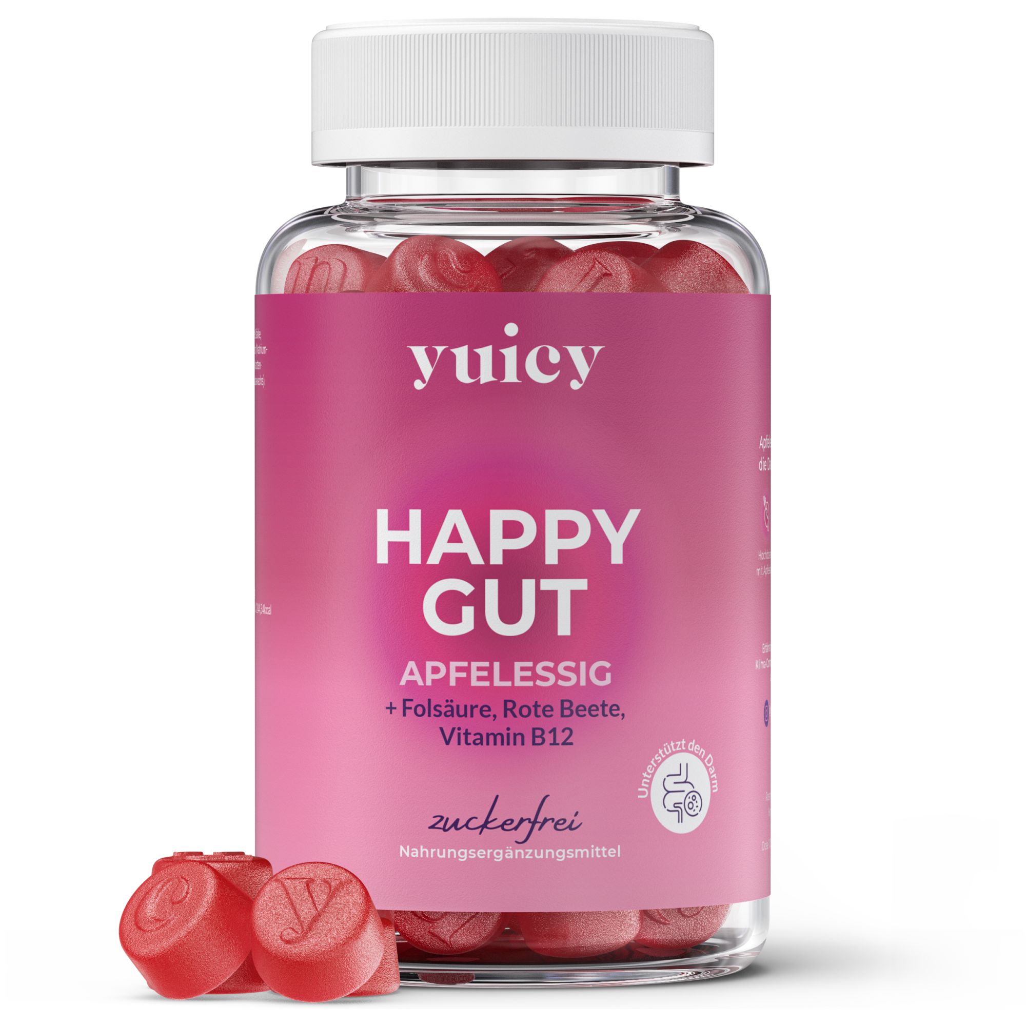 yuicy® Shape - Gomme all'aceto di sidro di mele