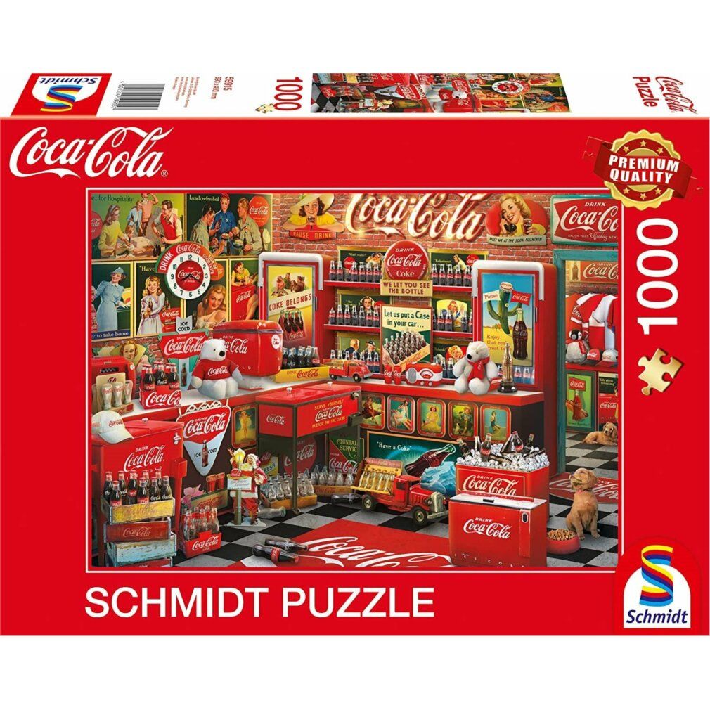 Coca Cola - Negozio della nostalgia (1000 pezzi)