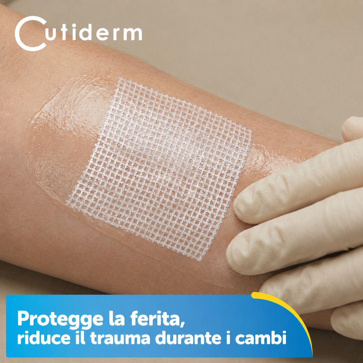 Compresse sterile in garza paraffinata 5 cm x 5 cm Cutiderm