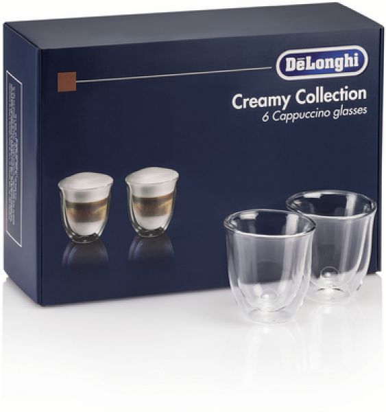 Delonghi Cappuccino - Set di bicchieri Thermo