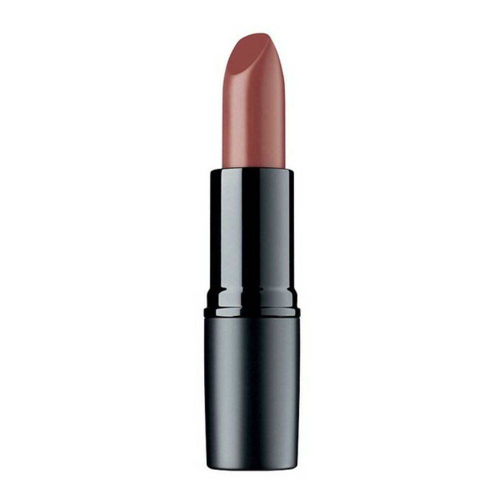 Rossetto con astuccio nero e rossetto rosa. Il rossetto è parzialmente estratto.