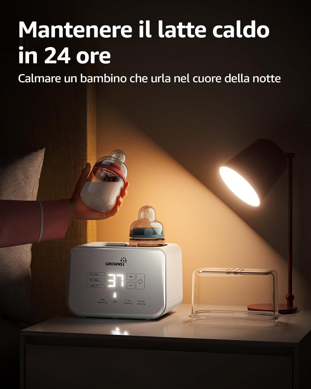 Scaldabiberon per bambini 9 in 1 Grownsy