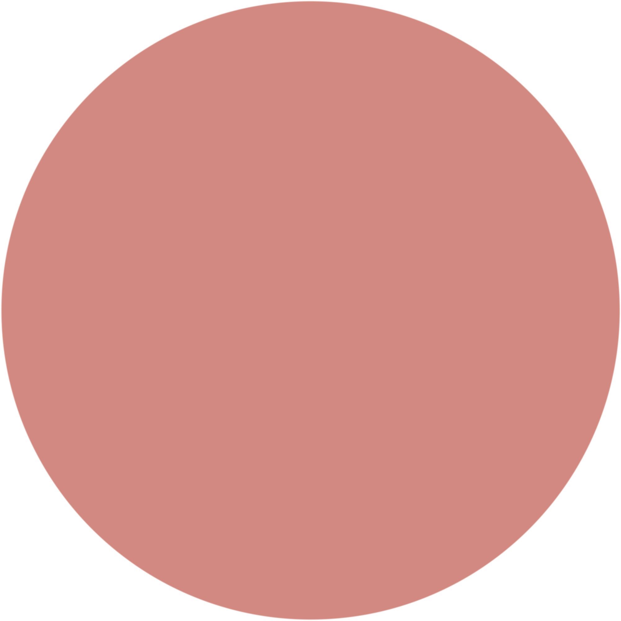 Cerchio di colore rosa. È un prodotto, probabilmente un fard, senza ulteriori dettagli.