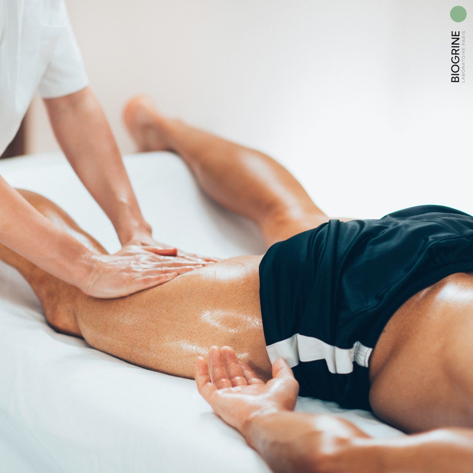 BIOGRINE Olio da massaggio "RECOVER" – CBD e bergamotto