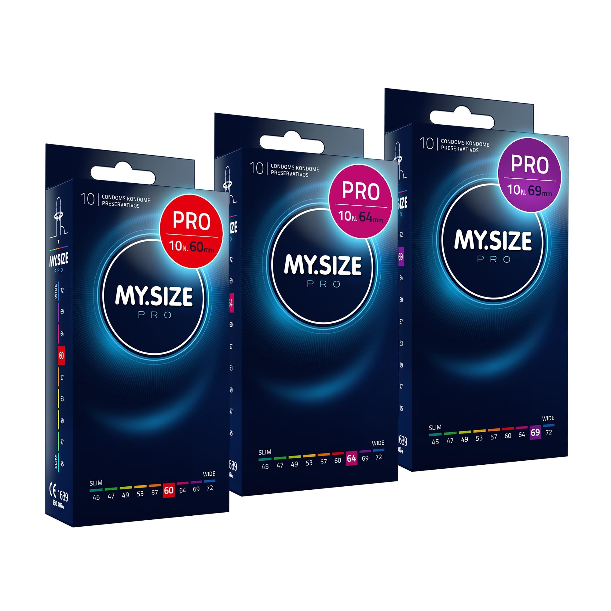 MY.SIZE PRO ELITE Set Preservativi