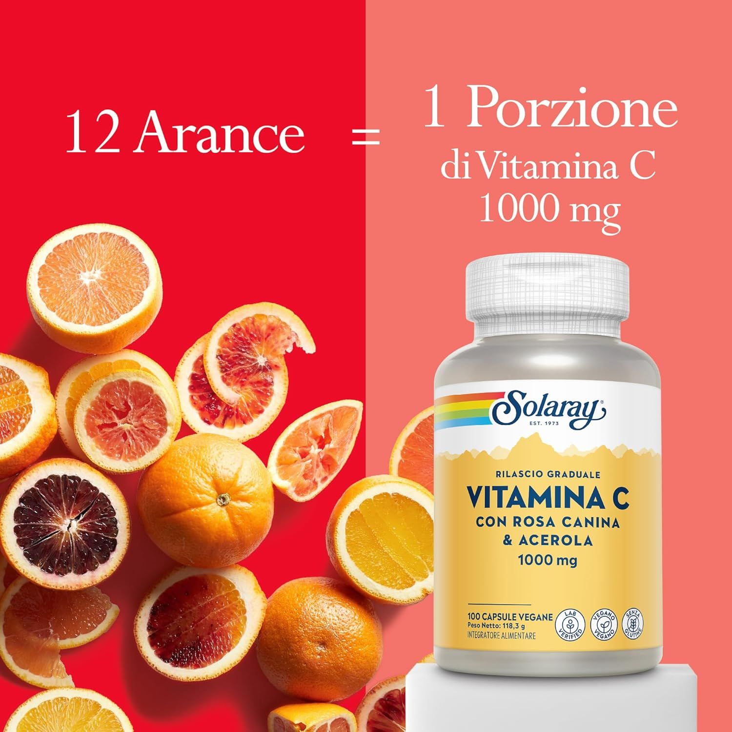 Solaray Vitamina C Capsula