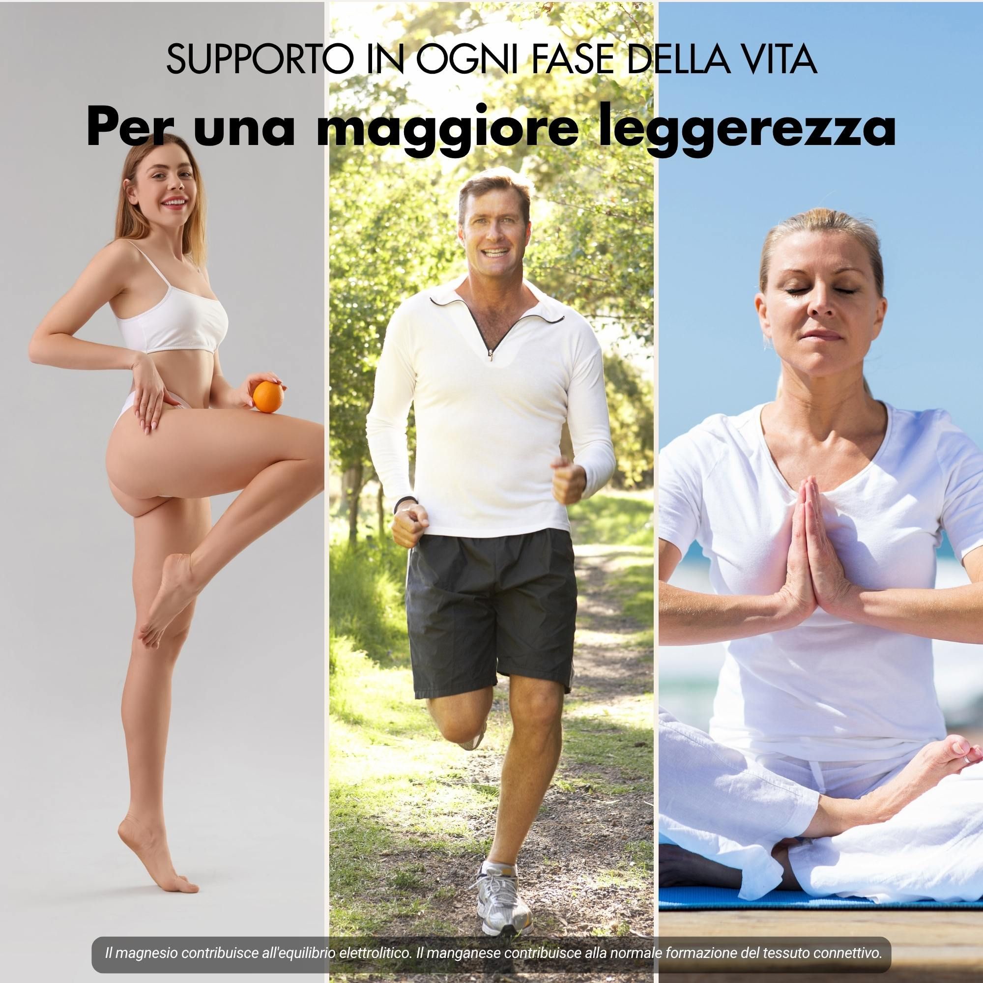 XTRA FUEL Water Balance - Complesso nutritivo 5 in 1 con ortica, foglie di vite rossa e ippocastano