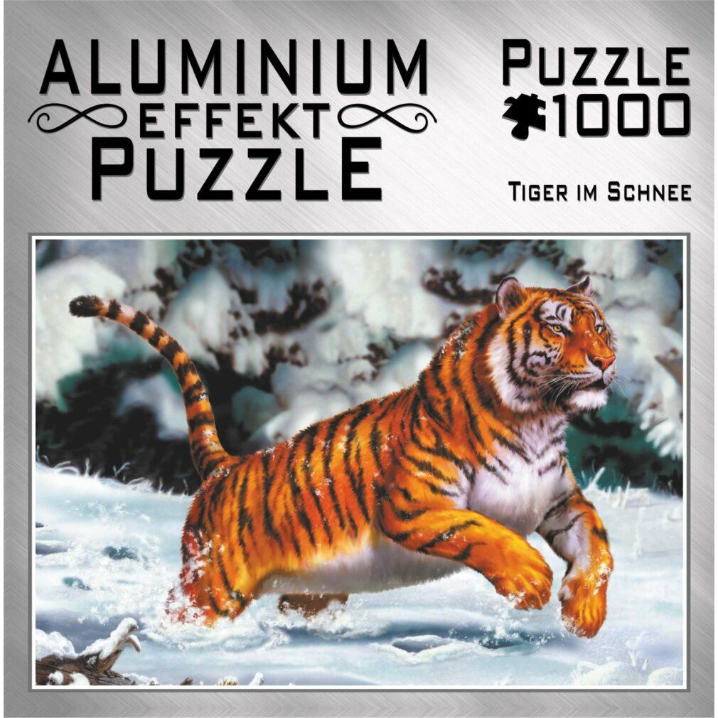 Pz. Tigre in alluminio sulla neve 1000T