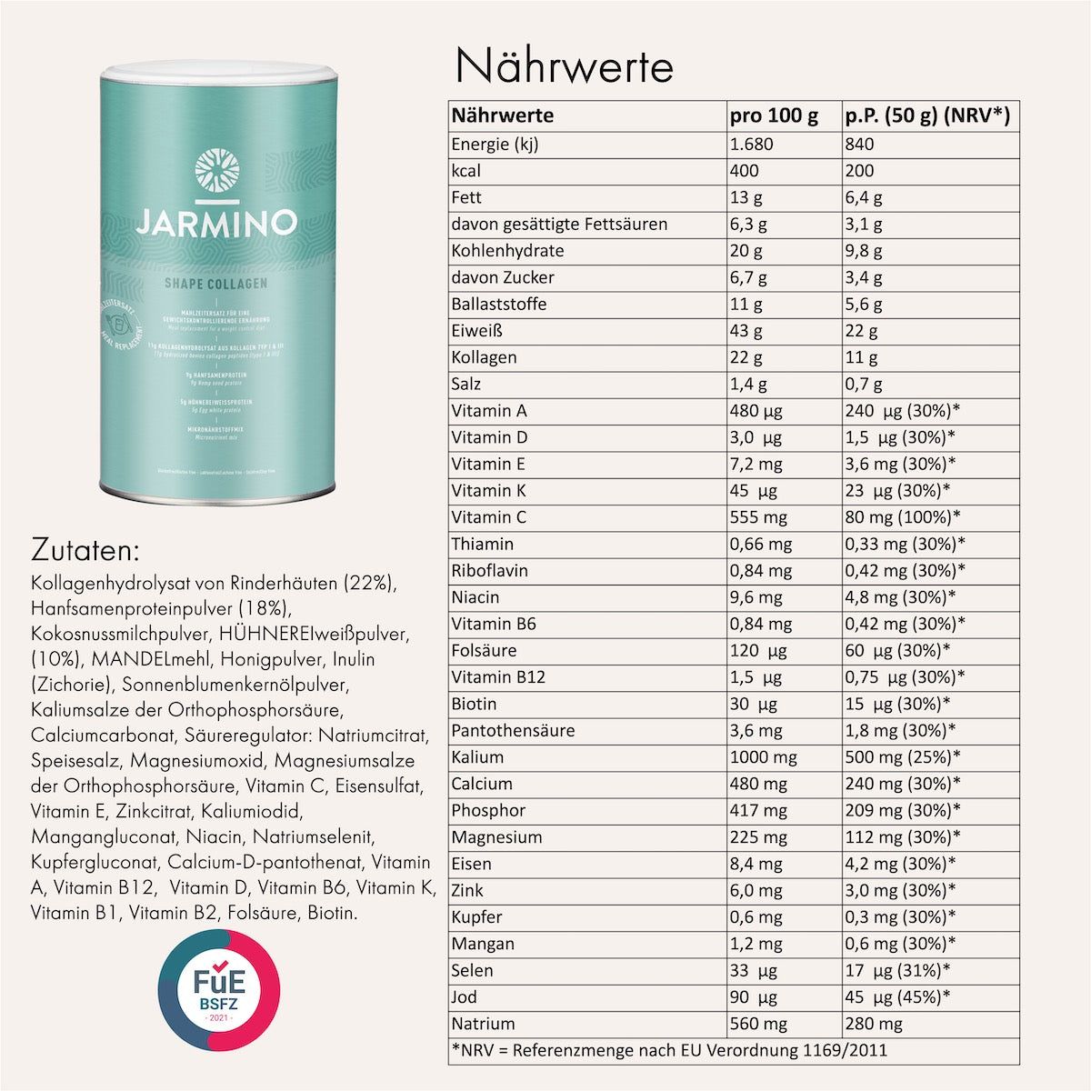 JARMINO Collagene di forma