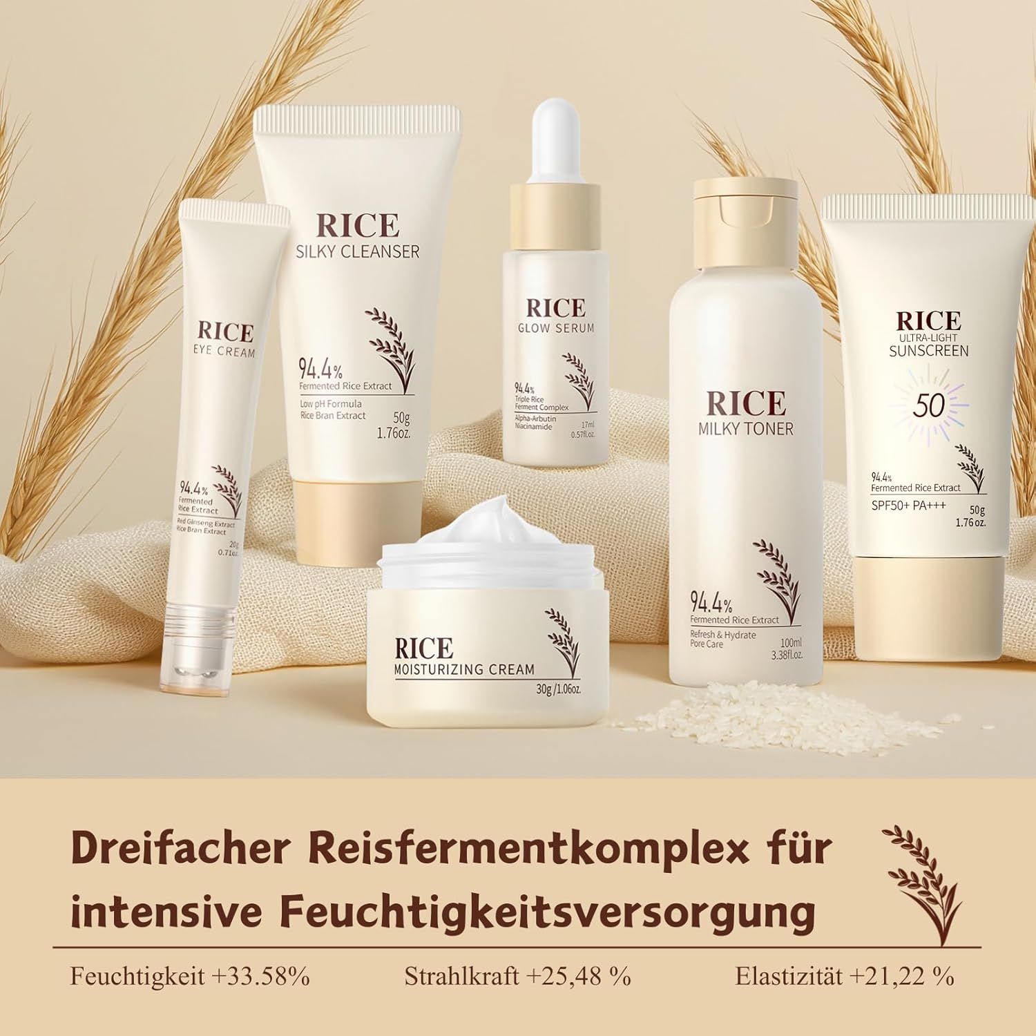 SUMMISHI Set Korean Skincare al Riso