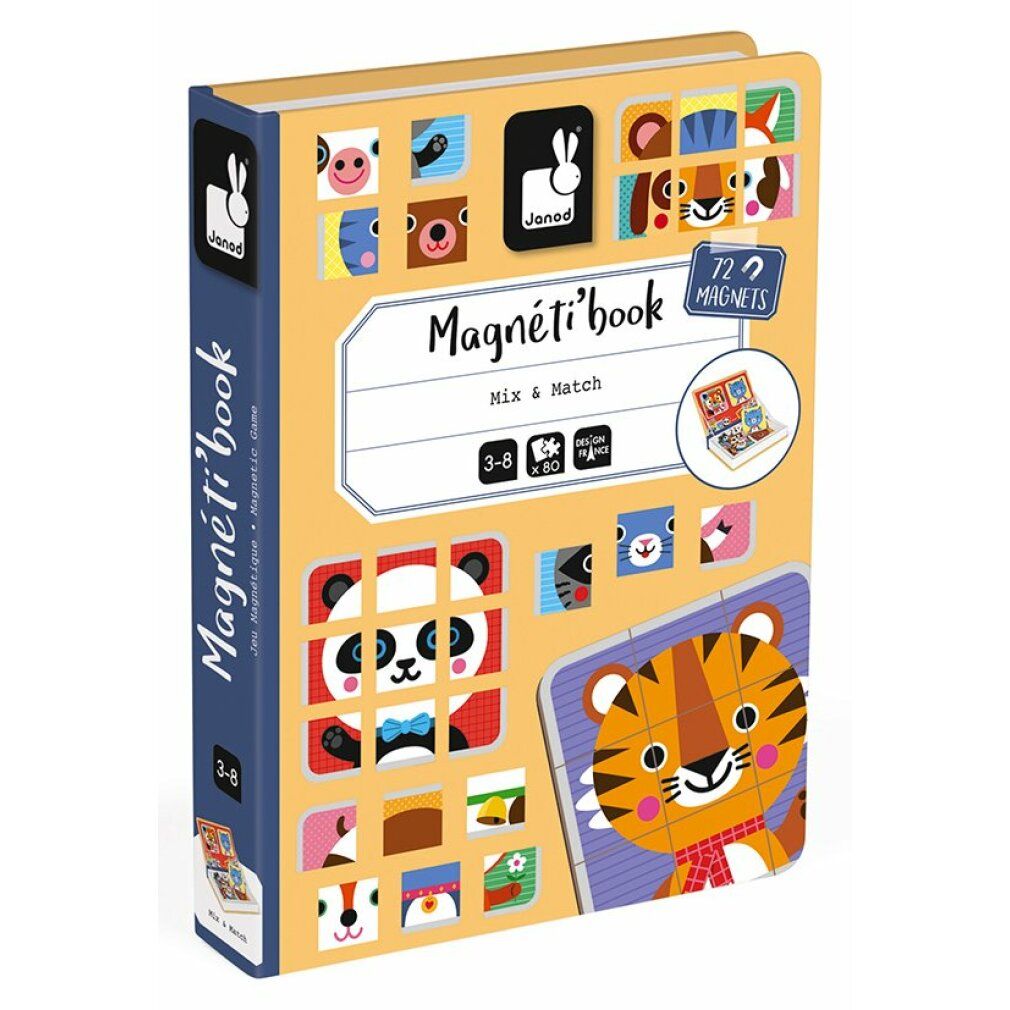 janod Magnetibook Animali - Puzzle