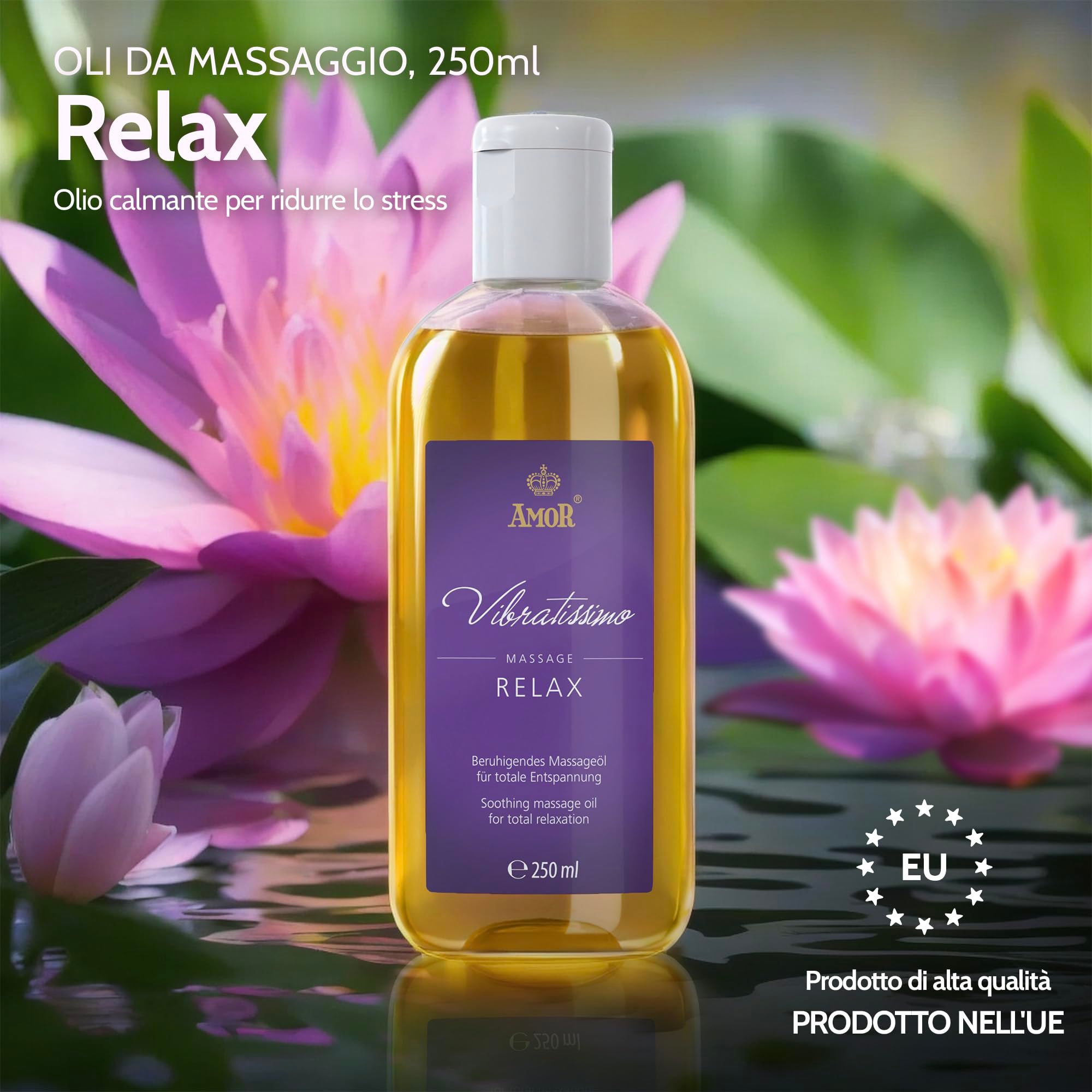 Vibratissimo Olio da Massaggio Relax