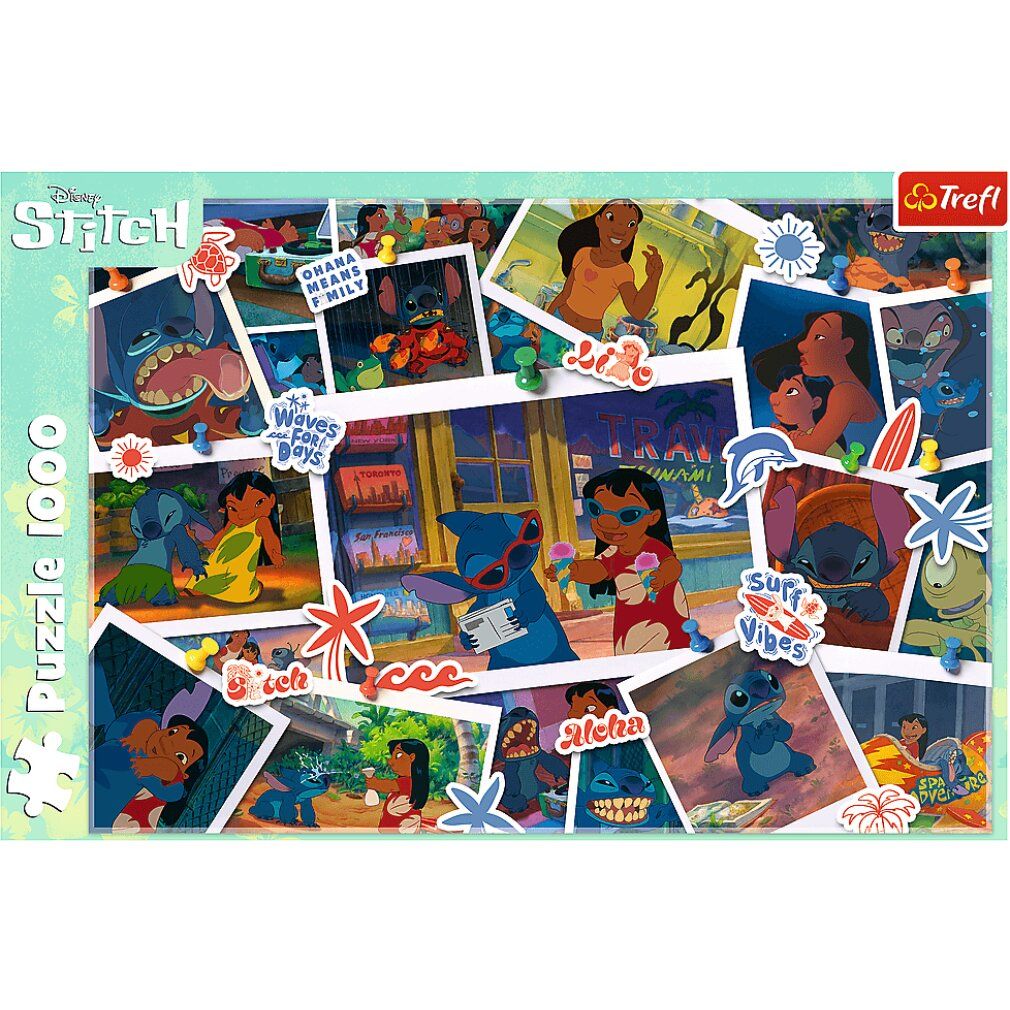 trefl Puzzle Lilo & Stitch: ricordi di süße 1000 pezzi