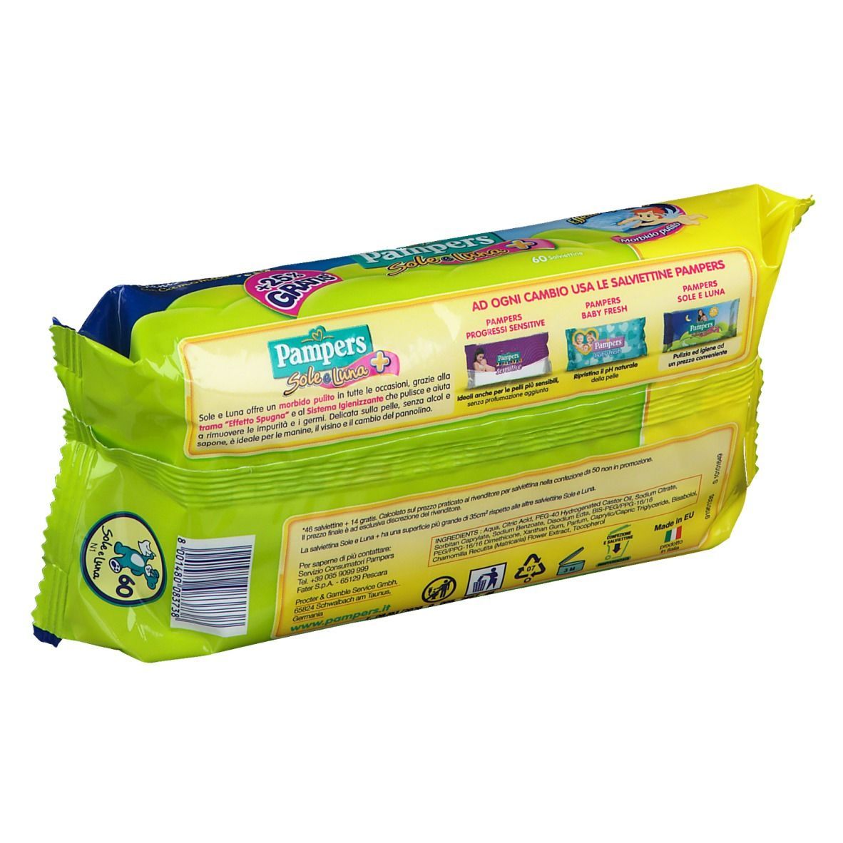 Pampers Sole e Luna + Effetto Spugna