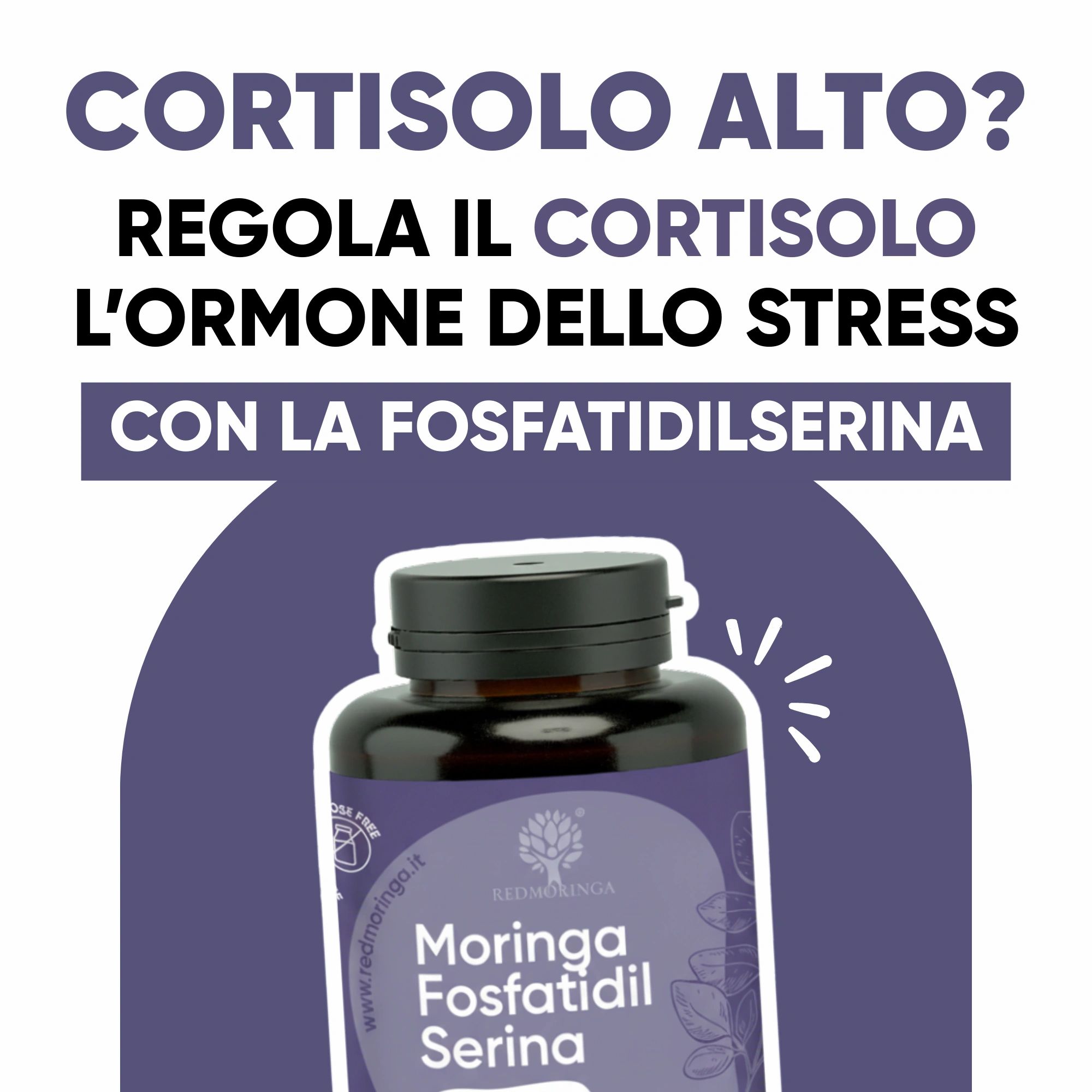 RedMoringa Trattamento LOW CORTISOLO DONNA