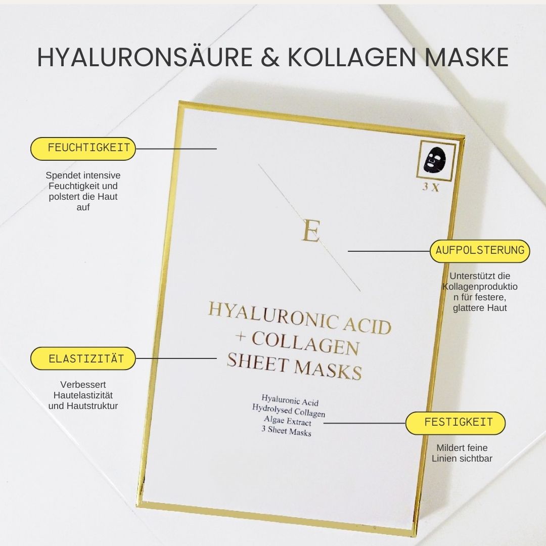 ErthSkin London Maschera all'acido ialuronico e collagene